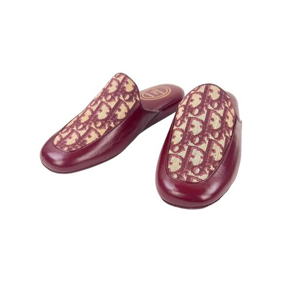 Dior Vintage Trotter Slippers - Picture 1 of 6